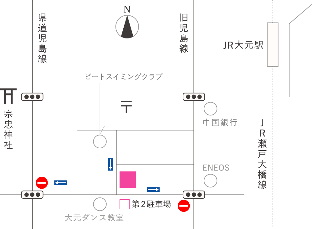 おおもとピアノサロン地図